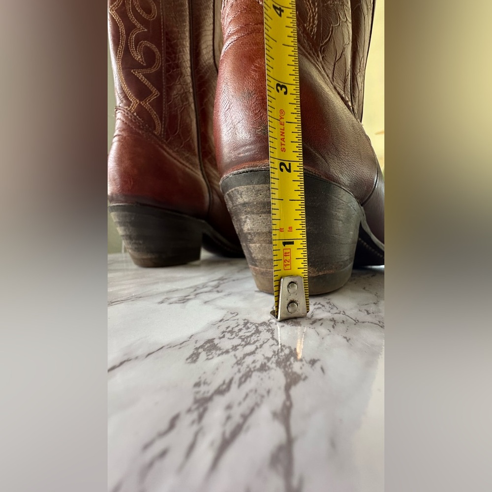 Texas Boot Company Cowboy Boots Vintage - Picture 6 of 16